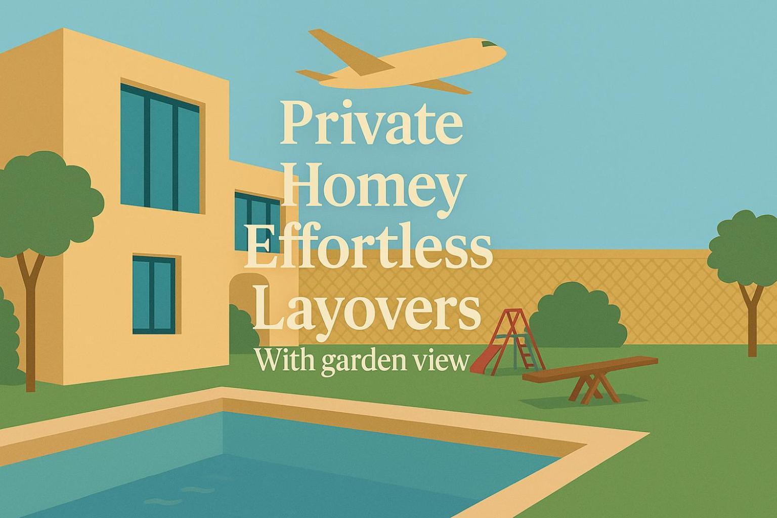 Aeropuerta Mini Villa - Private Layover Near Amman Airport Al Qastal エクステリア 写真