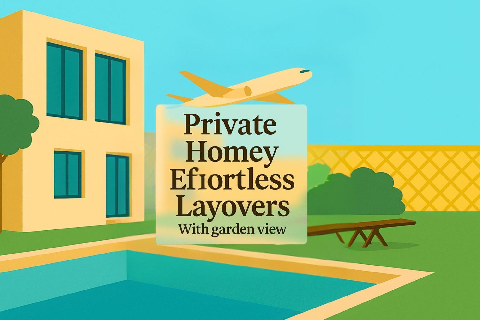 Aeropuerta Mini Villa - Private Layover Near Amman Airport Al Qastal エクステリア 写真